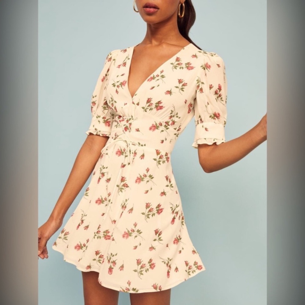 Steph Minidress
REFORMATION flowered corset dress women’s 2